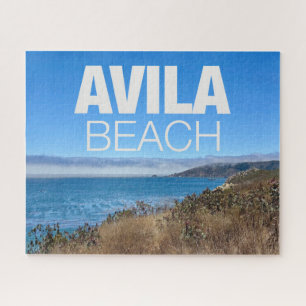 Puzzle Fotografía de Avila Beach California desde un mira