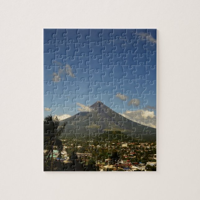 Puzzle Fotografía de Filipinas Bicol el Monte Mayon (Vertical)