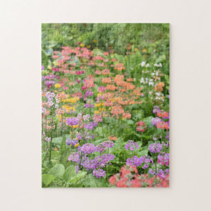 Puzzle Fotografía de la naturaleza del jardín de flores s