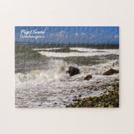 Puzzle Fotografía de las olas del océano de Washington