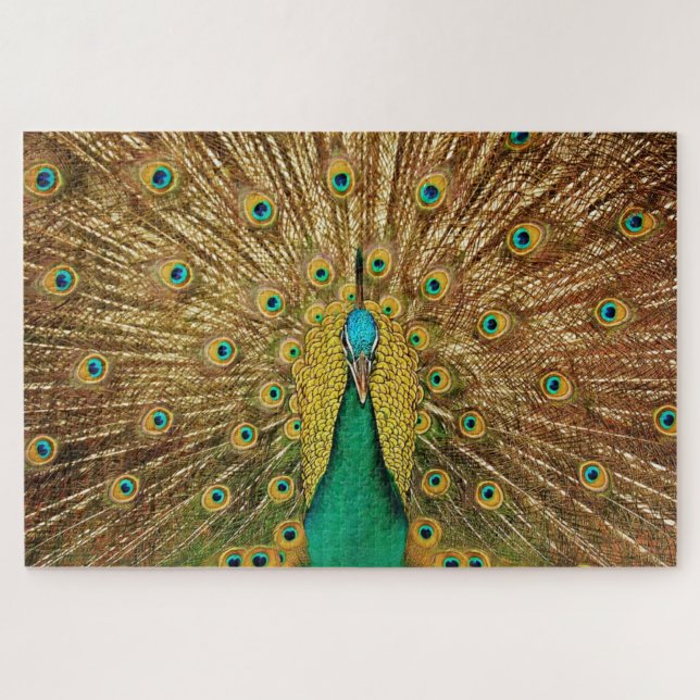 Puzzle Fotografía de Peacock (Horizontal)