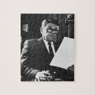 Puzzle Fotografía de Ronald Reagan