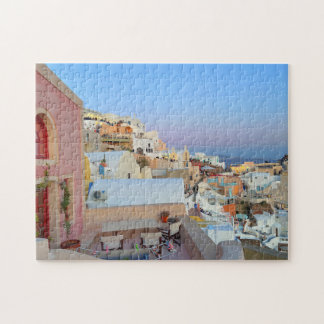 Puzzle Fotografía de Santorini Grecia