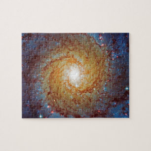 Puzzle Fotografía del espacio exterior de la galaxia espi