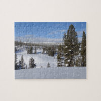 Fotografía del paisaje invernal de Yellowstone