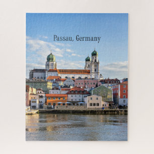 Puzzle Fotografía del paisaje urbano de Passau, Alemania