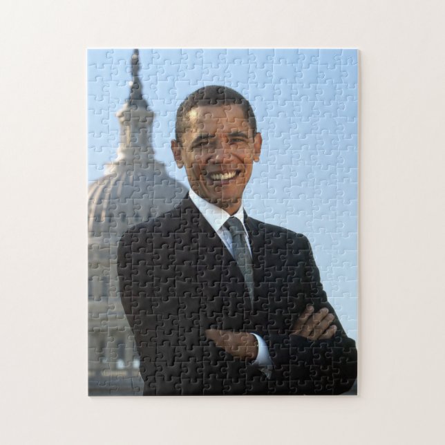 Puzzle Fotografía del Senado de Barack Obama (Vertical)