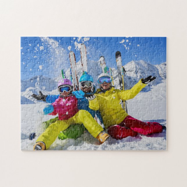 Puzzle Fotografía divertida de tu familia fotográfica (Horizontal)