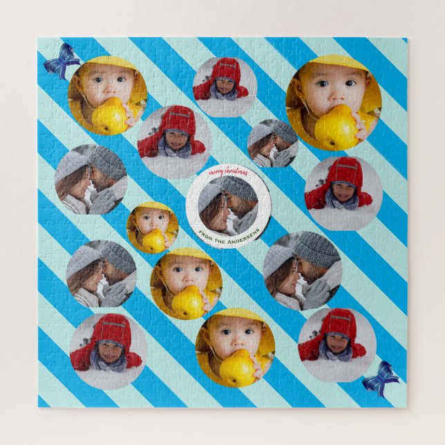 Puzzle Fotografía familiar 🧩 ✨ Personalizado Diversión a (Vertical)