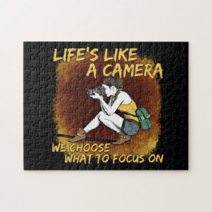 Puzzle Fotografía - La vida como un fotógrafo de cámara