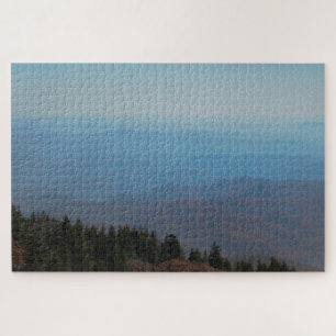 Puzzle Fotografía panorámica de montaña dura