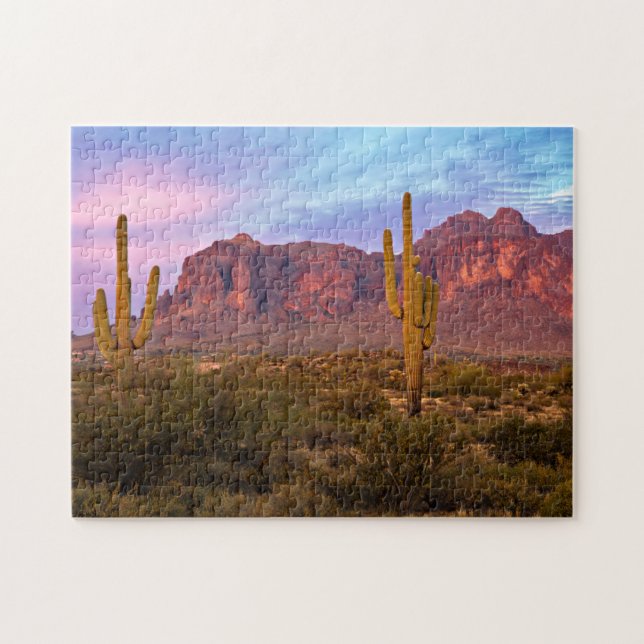 Puzzle Fotografías estéticas del atardecer de Arizona Pho (Horizontal)