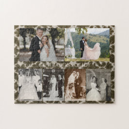 Puzzle Fotos Personalizadas de Boda Generaciones de Alegr