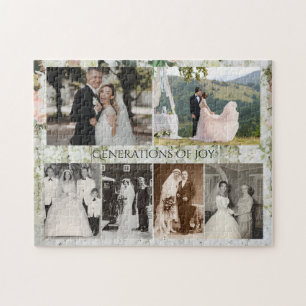 Puzzle Fotos Personalizadas de Boda Generaciones de Alegr