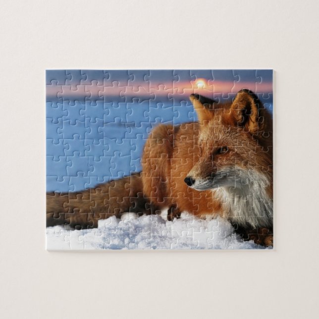 Puzzle Fox (Horizontal)