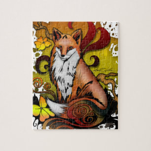 Puzzle Fox al aire libre