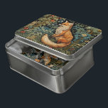 Puzzle Fox de época en el bosque inspirado por William Mo<br><div class="desc">Este exquisito diseño presenta un diseño caprichoso que da vida a un precioso zorro entre un bosque exuberante,  rodeado de intrincadas hojas botánicas y delicados florales de estilo Art Nouveau.</div>
