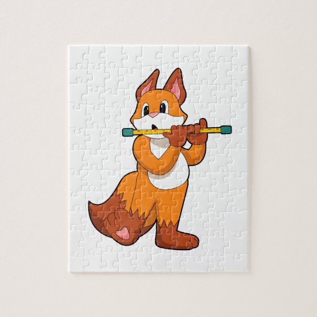 Puzzle Fox en Music con Flute.PNG (Vertical)