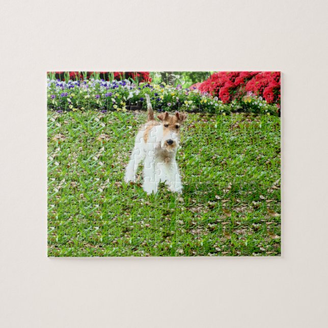 Puzzle Fox terrier del alambre (Horizontal)