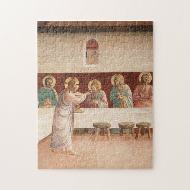 Puzzle Fra Angelico- Institución De La Eucaristía (Vertical)
