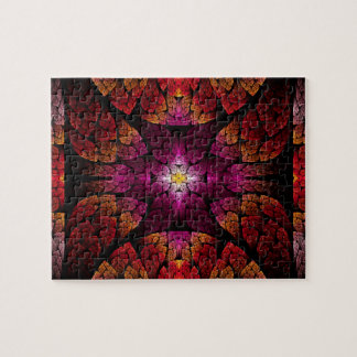 Puzzle Fractal - Azteca - El ojo que todo lo ve