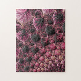 Puzzle Fractal rosa