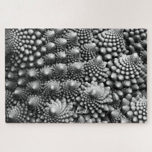 Puzzle Fractales en el pasillo vegetal, bróculi de