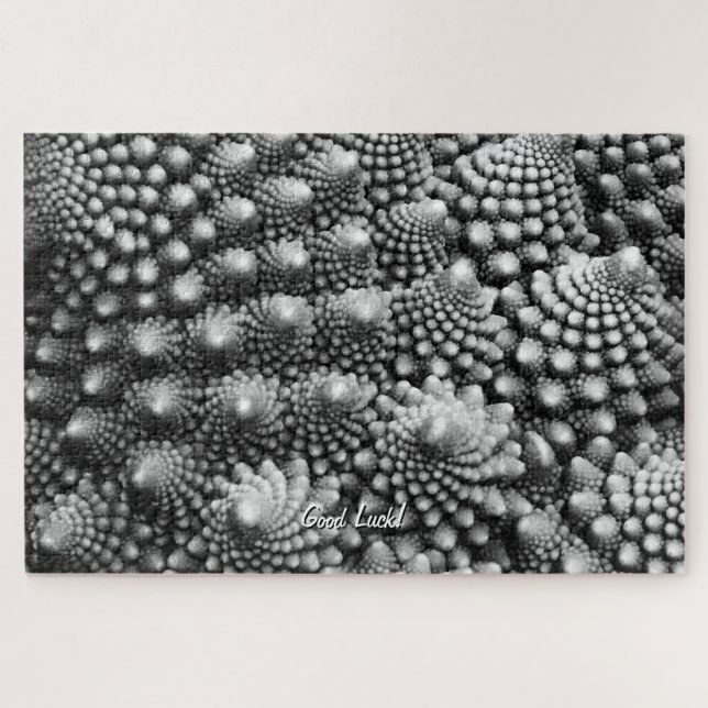 Puzzle Fractales en el pasillo vegetal, bróculi de (Horizontal)