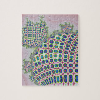 Puzzle Fractales formados artesanía generada por