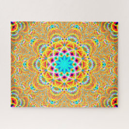 Puzzle Fractales psicodélicos