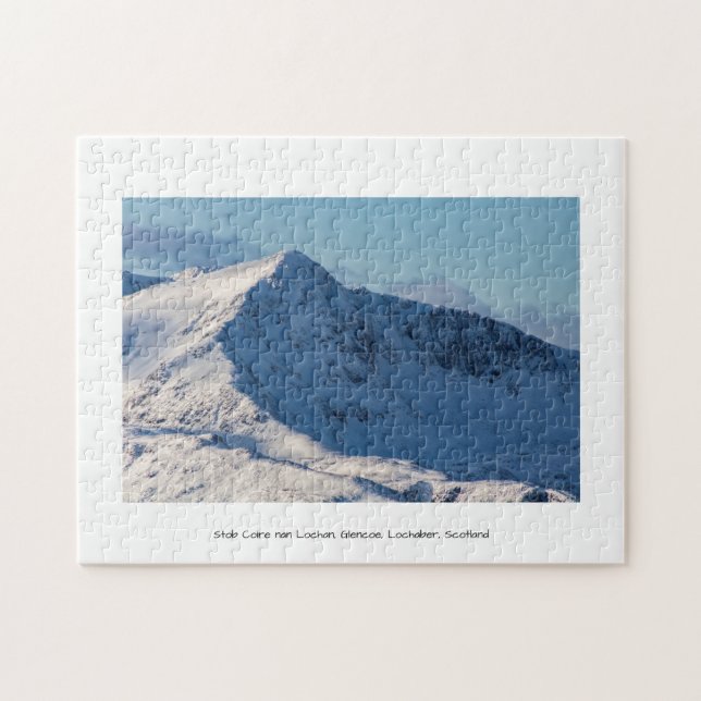 Puzzle Framed Stob Coire nan Lochan, Glencoe, Escocia (Horizontal)
