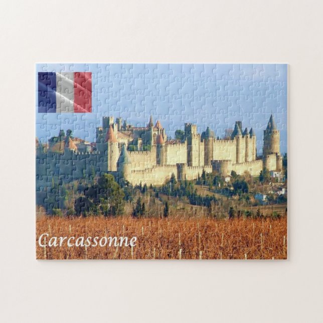 Puzzle France - Carcassonne - (Horizontal)