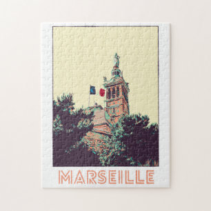 Puzzle France Marseille Bonne Mère