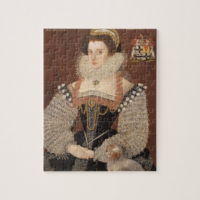Puzzle Frances Clinton, señora Chandos (1552-1623) 1579 (Vertical)