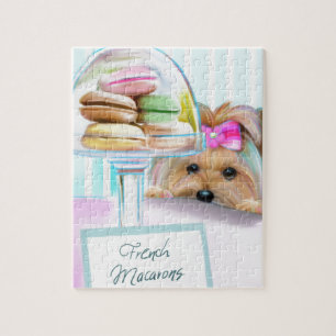 Puzzle Francés Macarons de Yorkie