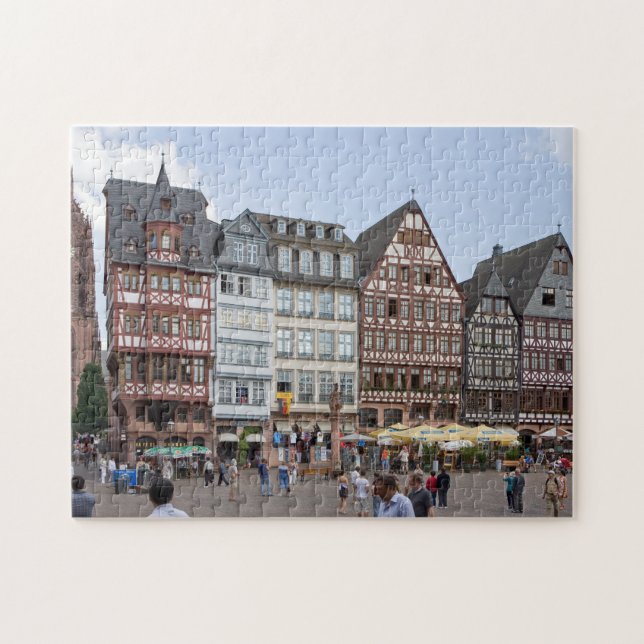 Puzzle Fráncfort Alemania. (Horizontal)