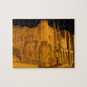 Puzzle Francia, Aviñón, Provenza, Palacio Papal en la n