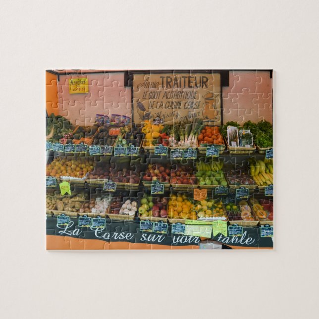 Puzzle Francia, Córcega. El sabor auténtico corso (Horizontal)