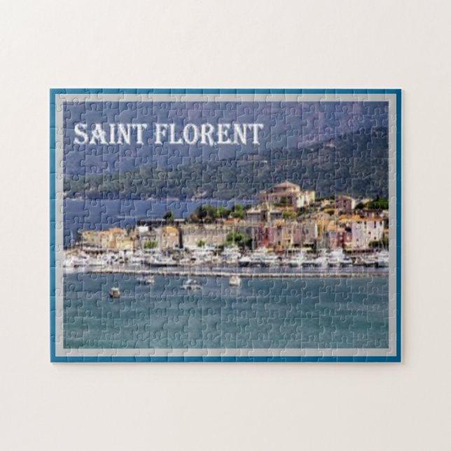 Puzzle Francia - Córcega - Saint Florent - (Horizontal)