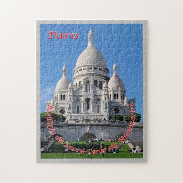 Puzzle Francia - París - Basílica del Sagrado Corazón - J (Vertical)