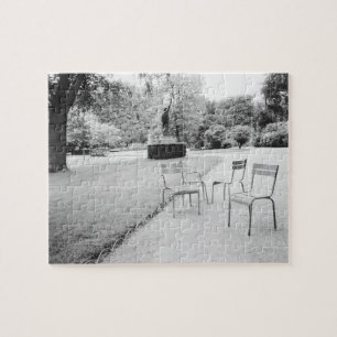Puzzle FRANCIA, París: Estatua en los Jardines de Luxembu