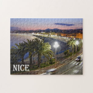 Puzzle Francia - Riviera francesa - Costa Azul -