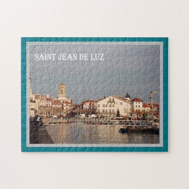 Puzzle Francia - Riviera francesa - Costa Azul - (Horizontal)