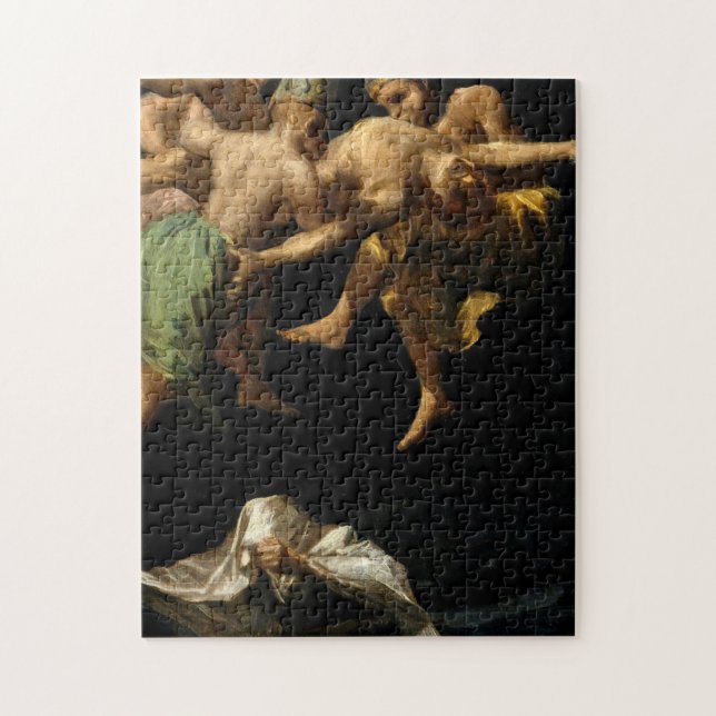 Puzzle Francisco De Goya - Vuelo de las brujas (Vertical)