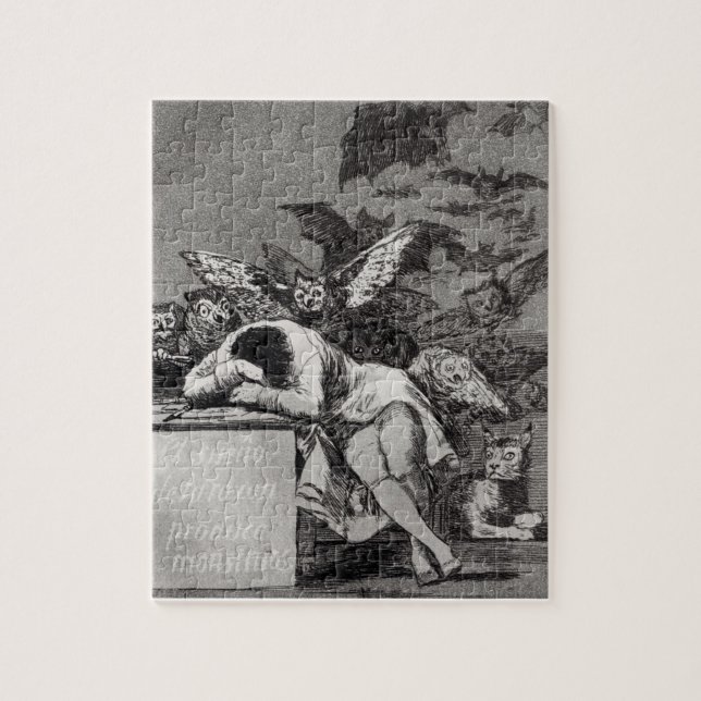 Puzzle Francisco Jose de Goya y Lucientes el | el sueño (Vertical)