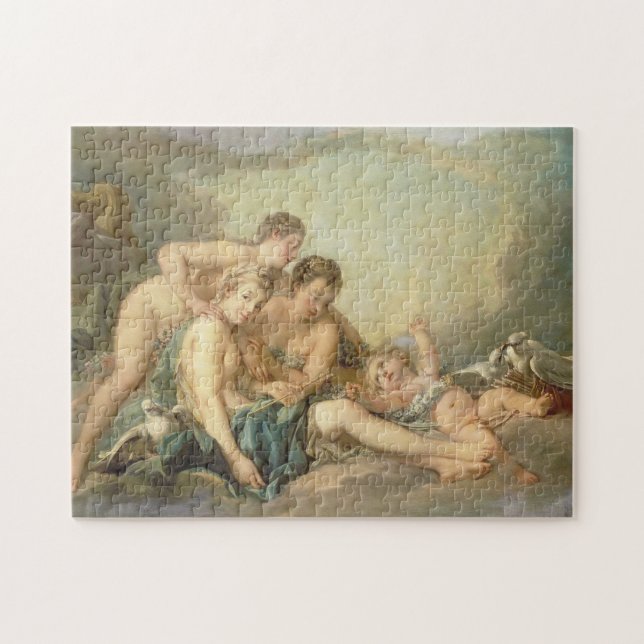 Puzzle François Boucher El inodoro de Venus pintura arte (Horizontal)