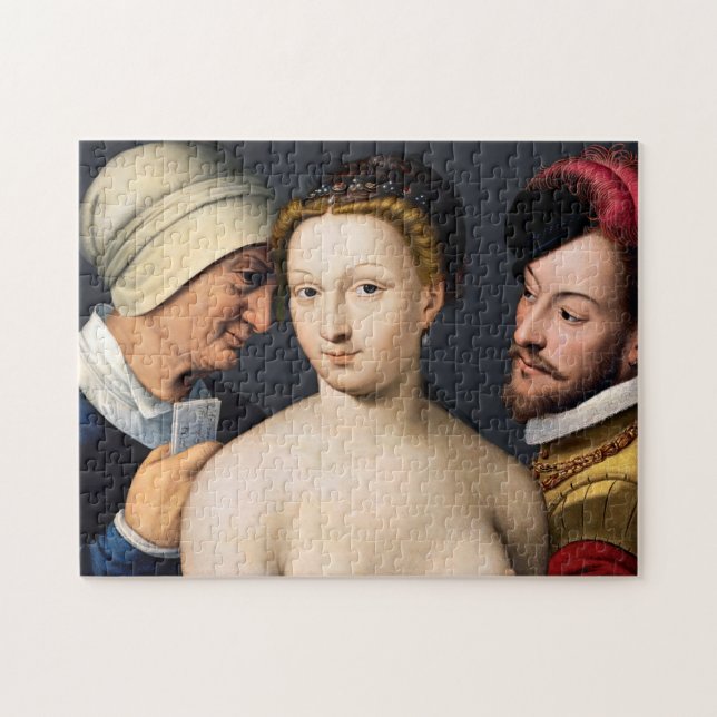 Puzzle Francois Clouet - La Carta de Amor (Horizontal)