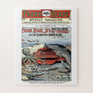 Puzzle Frank Read Jr Futurist Sci-Fi, Edición 1-8, 1902