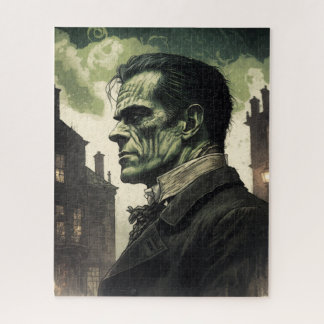 Puzzle Frankenstein, amante del libro de literatura gótic