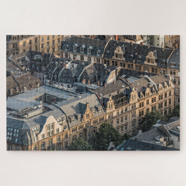 Puzzle Frankfurt am Main Postcard (Horizontal)